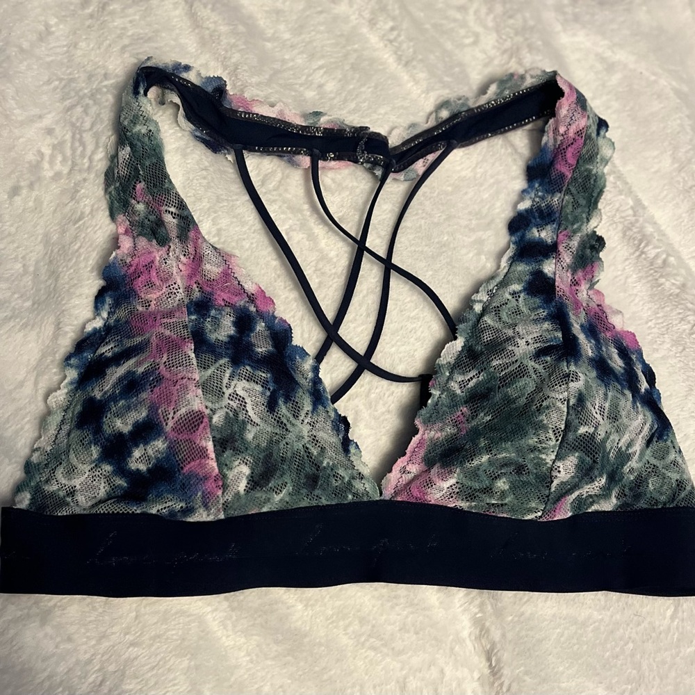 Pink multicolor bralette
